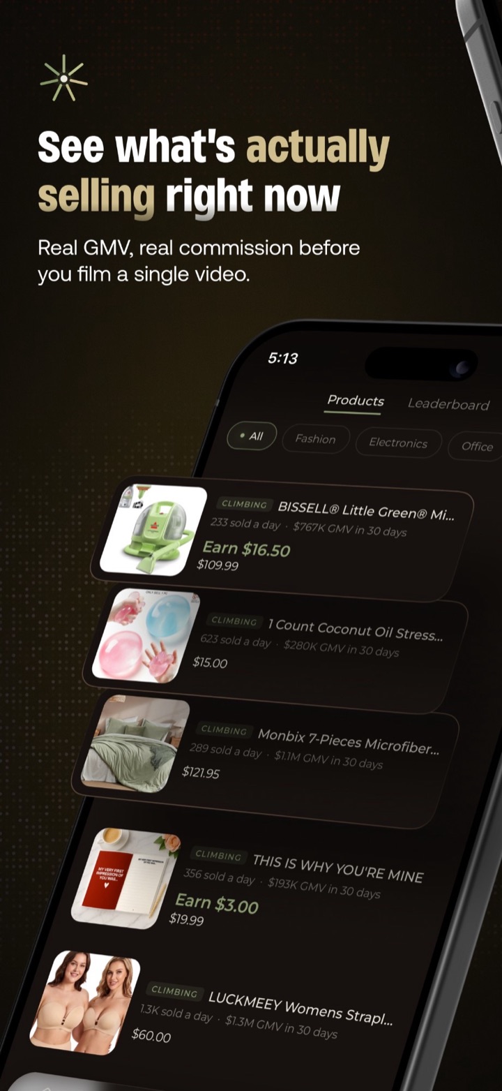 Aphilo trending products screen